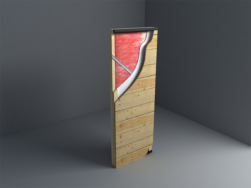 SPF Wall Material For Exterior Walls